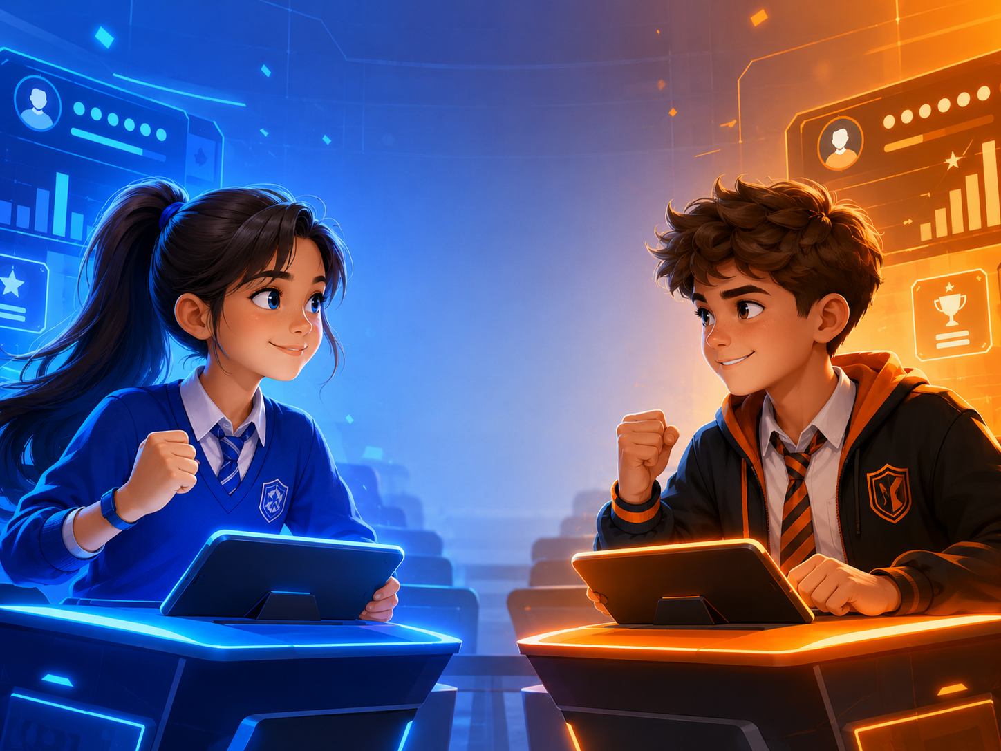 Quiz-Battle Vorschau von SchoolClash